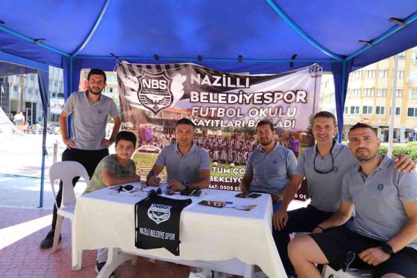 Nazilli Belediyespor Futbol Okulu kayıtları devam ediyor - Aydın haber