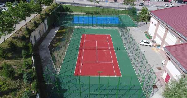 Pursaklar tenis için hazır - Ankara haber