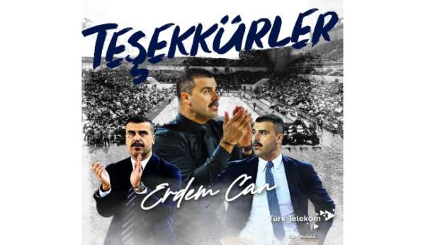 Türk Telekom Basketbol Takımı, Başantrenör Erdem Can ile yollarını ayırdı