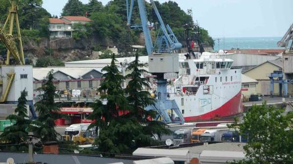 Barbaros 7 ayın ardından yeniden Trabzon'da