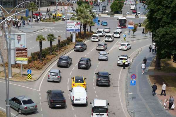 Samsun'da günde 20 binden fazla trafik kuralı ihlali tespiti: EDS devreye giriyor