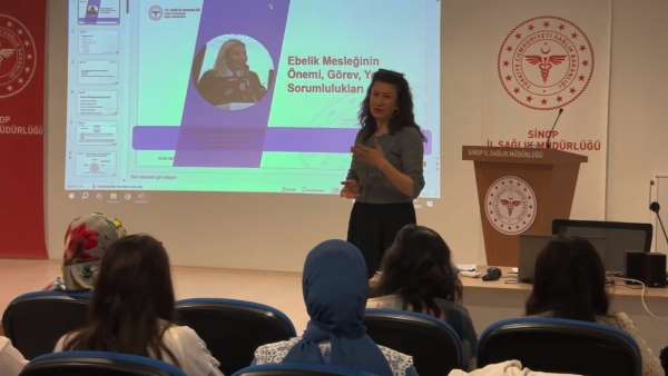Sinop'ta ebelere afet durumunda doğum yönetimi eğitimi