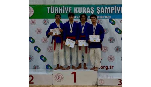Bilecikli sporculardan gururlandıran başarı