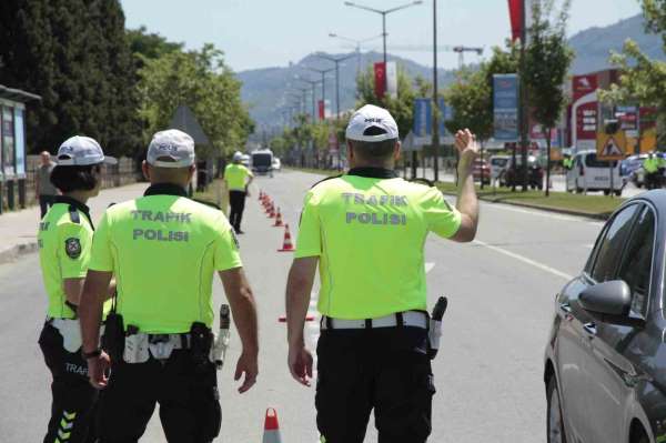 Ordu'da bir haftada 20 bine yakın araç ve sürücüsü denetlendi