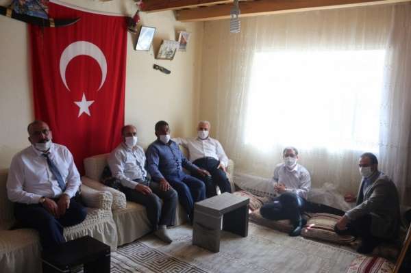 İl Müftüsü Topçu'dan şehit ailelerine ziyaret