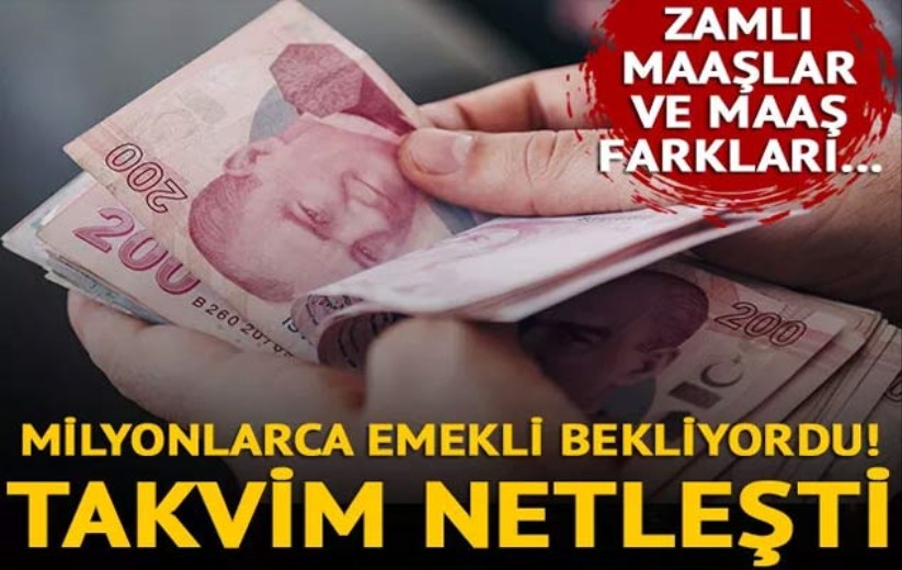 Emekliye zamlı maaşlar ödeniyor! Maaş farkları ne zaman yatacak?