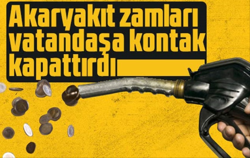 Akaryakıt zamları vatandaşa kontak kapattırdı