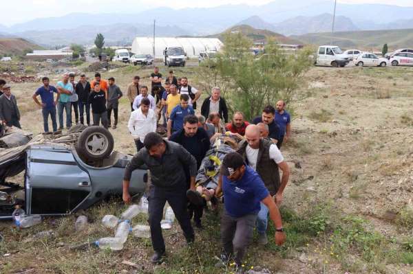 Erzurum'da trafik kazası: 3 yaralı