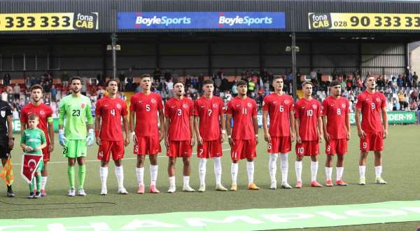 U19 Milli Futbol Takımı, Fransa'ya 2-1 yenildi