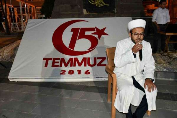 15 Temmuz Şehitleri Tomarza'da dualarla anıldı