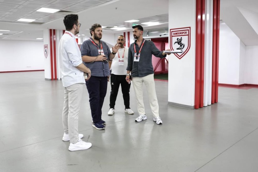 UEFA yetkilileri, Samsunspor'un stadını inceledi
