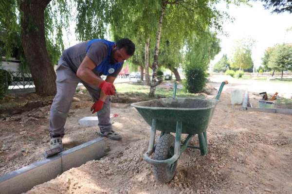 71 Evler Mahallesi'ndeki Şehit Ersin Ilıtan Parkı yenileniyor