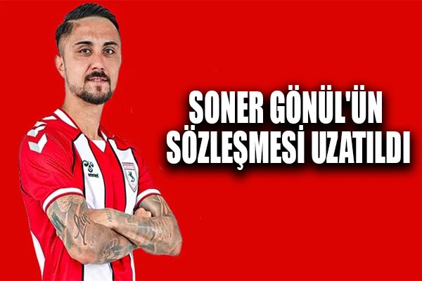 Samsunspor'da, Soner Gönül'ün sözleşmesi uzatıldı