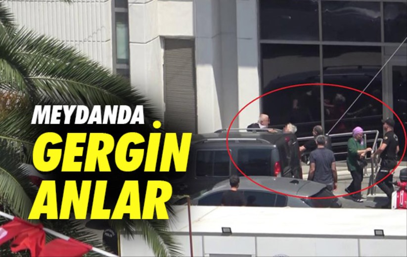 Samsun Cumhuriyet Meydanı'nda gergin anlar