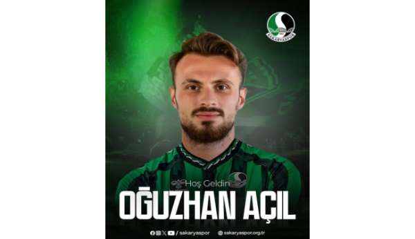 Sakaryaspor, Oğuzhan Açıl'ı kadrosuna kattı