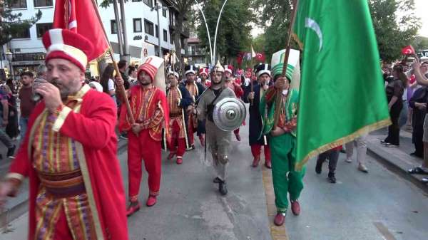 Amasya'da mehterli milli irade yürüyüşü yapıldı