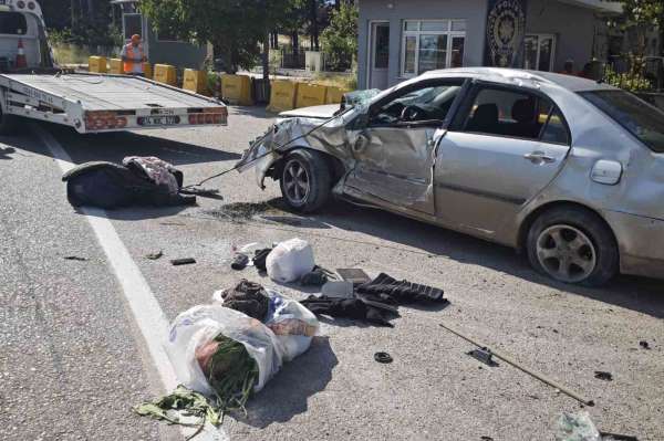Amasya'da otomobil takla attı: 7 yaşındaki çocuk hayatını kaybetti