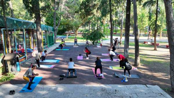 Antalyalılar güne sporla enerjik başlıyor