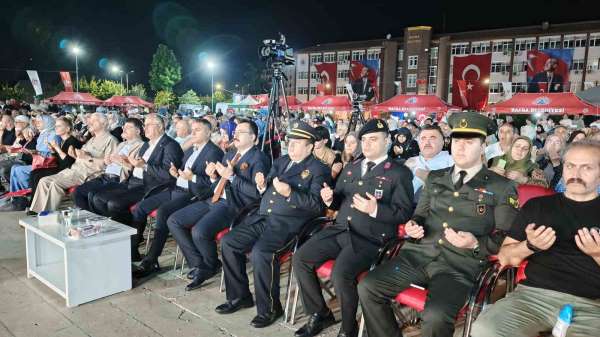 Bafra'da 15 Temmuz programında birlik ve kardeşlik vurgusu