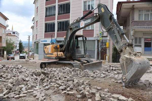 Kavak'ta ulaşımı rahatlatacak çalışma başladı