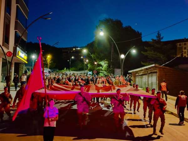 Refahiye'de 15 Temmuz şehitleri anıldı