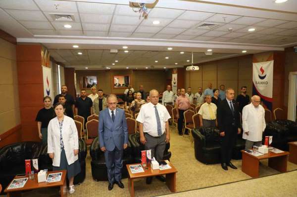 SANKO Üniversitesi'nde 15 Temmuz Demokrasi ve Milli Birlik Günü Anma Programı düzenlendi