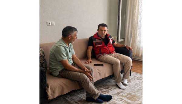 Şehit ailesine vefa ziyareti