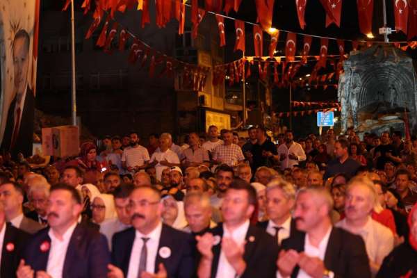 Zonguldak'ta 15 Temmuz'un 10. yılında şehitler anıldı
