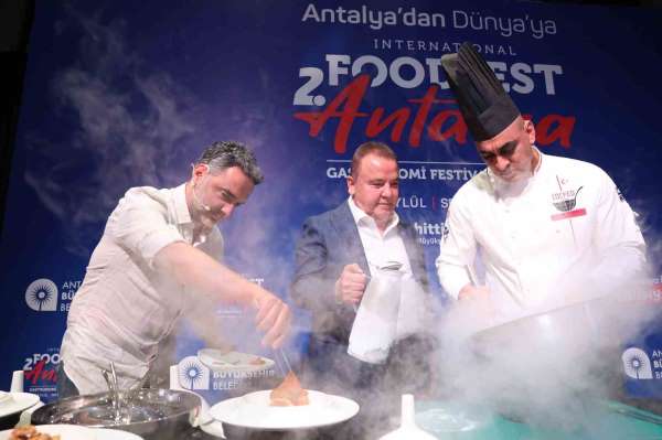 Antalya'dan dünyaya açılan 2. Foodfest Antalya Gastronomi Festivali başlıyor