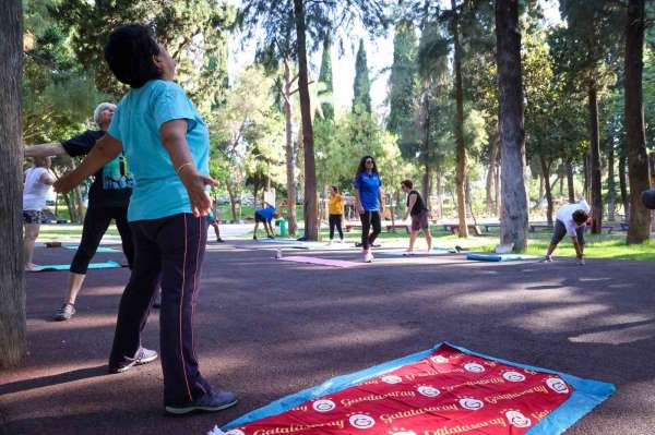 Antalyalılar güne sporla başlıyor