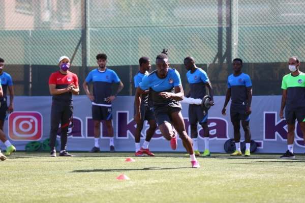 Ankara Keçiörengücü'nde, Ankaraspor maçının hazırlıları devam ediyor 