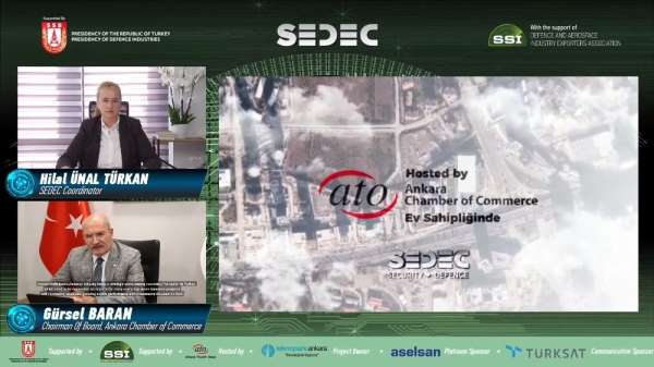 ATO Başkanı Baran, sanal olarak gerçekleşen SEDEC 2020'de konuştu