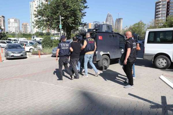 Mersin'deki terör operasyonunda 3 tutuklama