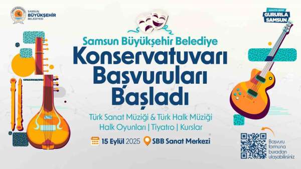 Büyükşehir Belediyesi'nin konservatuvar başvuruları başladı
