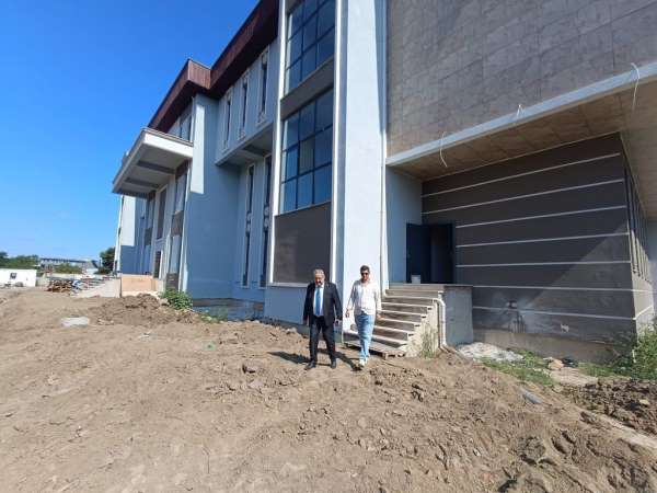 Çarşamba Hükümet Konağı inşaatında sona doğru