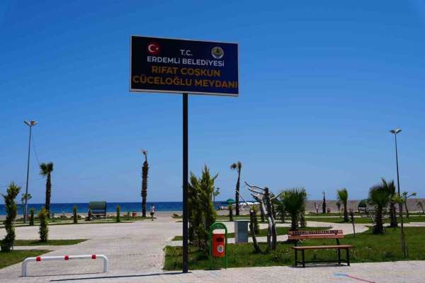 Erdemli'ye yeni 15 park alanı kazandırıldı