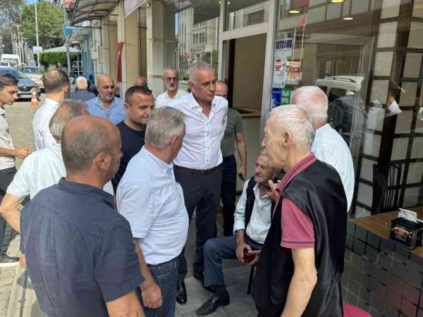 TFF Başkanı İbrahim Hacıosmanoğlu, Trabzon'da