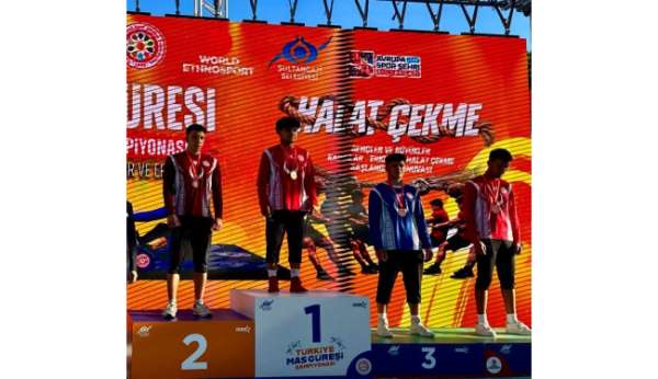 Bilecikli sporcu Türkiye ikincisi oldu