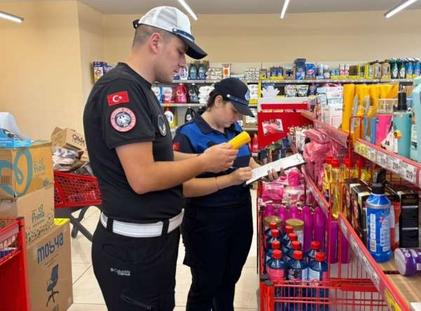 Ordu'da marketlerde raf ve kasa fiyatları denetlendi