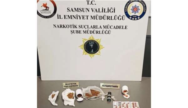 Samsun'da 8 bin sentetik ecza ele geçirildi