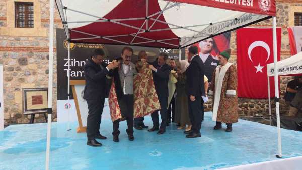 Samsun'da yağmur altında Ahilik Haftası kutlaması