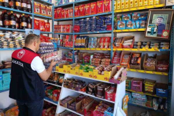 Taşova'da İlçe Tarım ve Orman Müdürlüğü ekiplerinden gıda denetimi