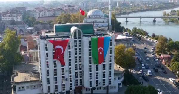 Çarşamba Belediyesi'nden Azerbaycan'a destek