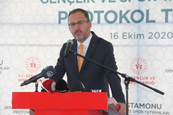 Gençlik ve Spor Bakanı Mehmet Muharrem Kasapoğlu: 