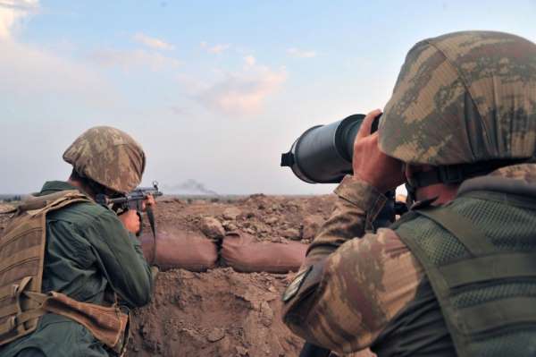 MSB: 'Barış Pınarı bölgesine taciz ateşi açan 4 PKK/YPG'li terörist etkisiz hale