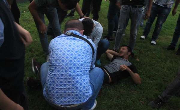 Samsun'da parkta silahlı saldırı: 1 yaralı