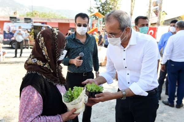 Tarsus'ta ata mirası yerli tohumlar köylülere dağıtılıyor 