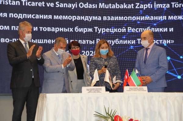 Tataristan Cumhurbaşkanı Minnihanov, Türk firmalara İzmir'den çağrı yaptı