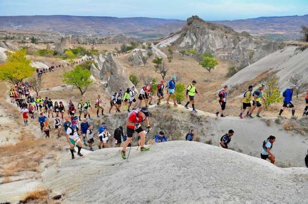 Kapadokya'nın kalbi hafta sonu Ultra-Trail koşusu için attı - Nevşehir haber