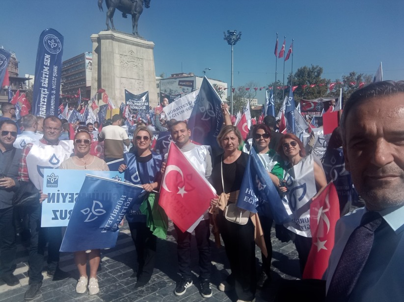 Hürriyetçi Eğitim Sen'den 100. Yıl Ankara Buluşması
